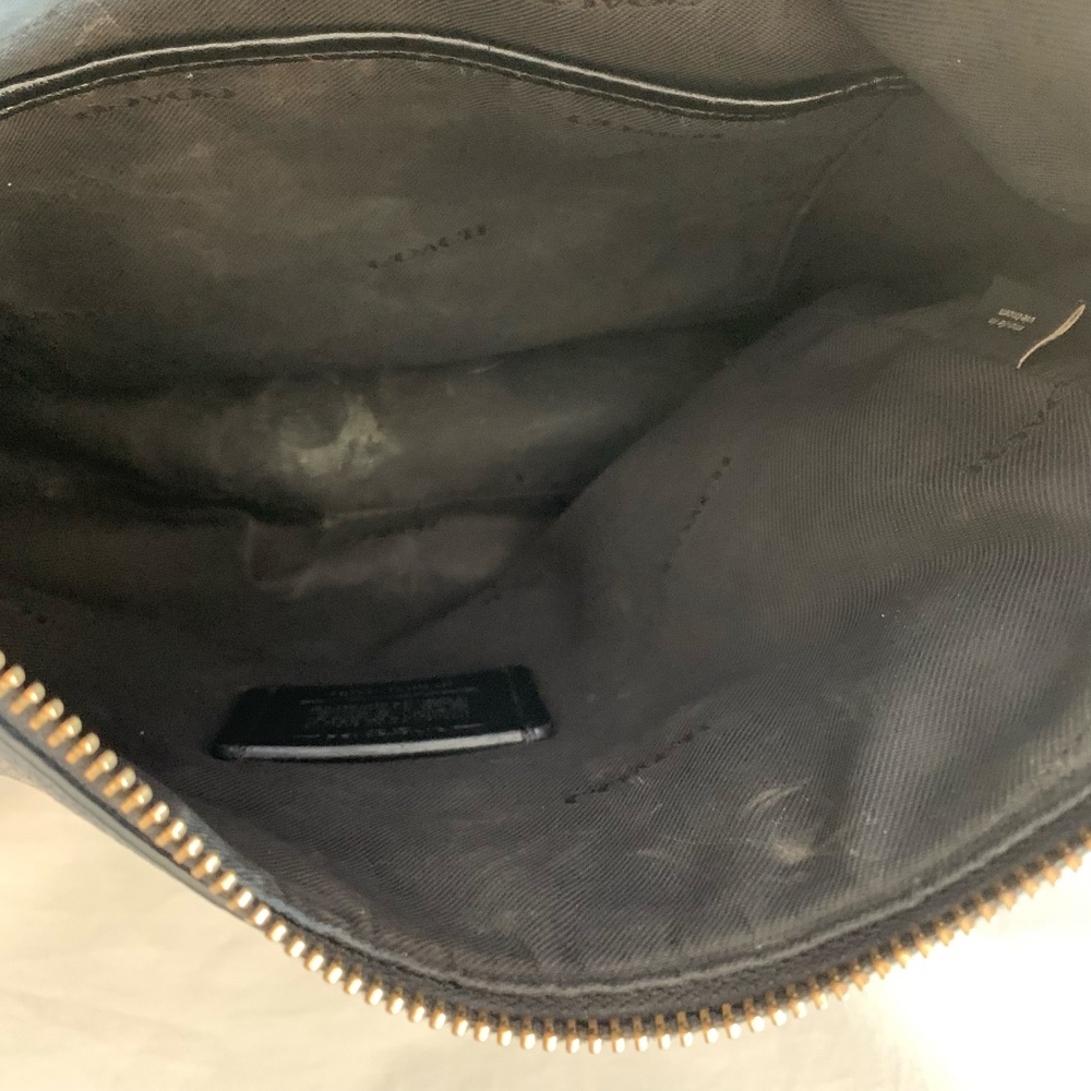 Coach black 'Chaise' pebbled leather crossbody bag/purse - Picture 14 of 14